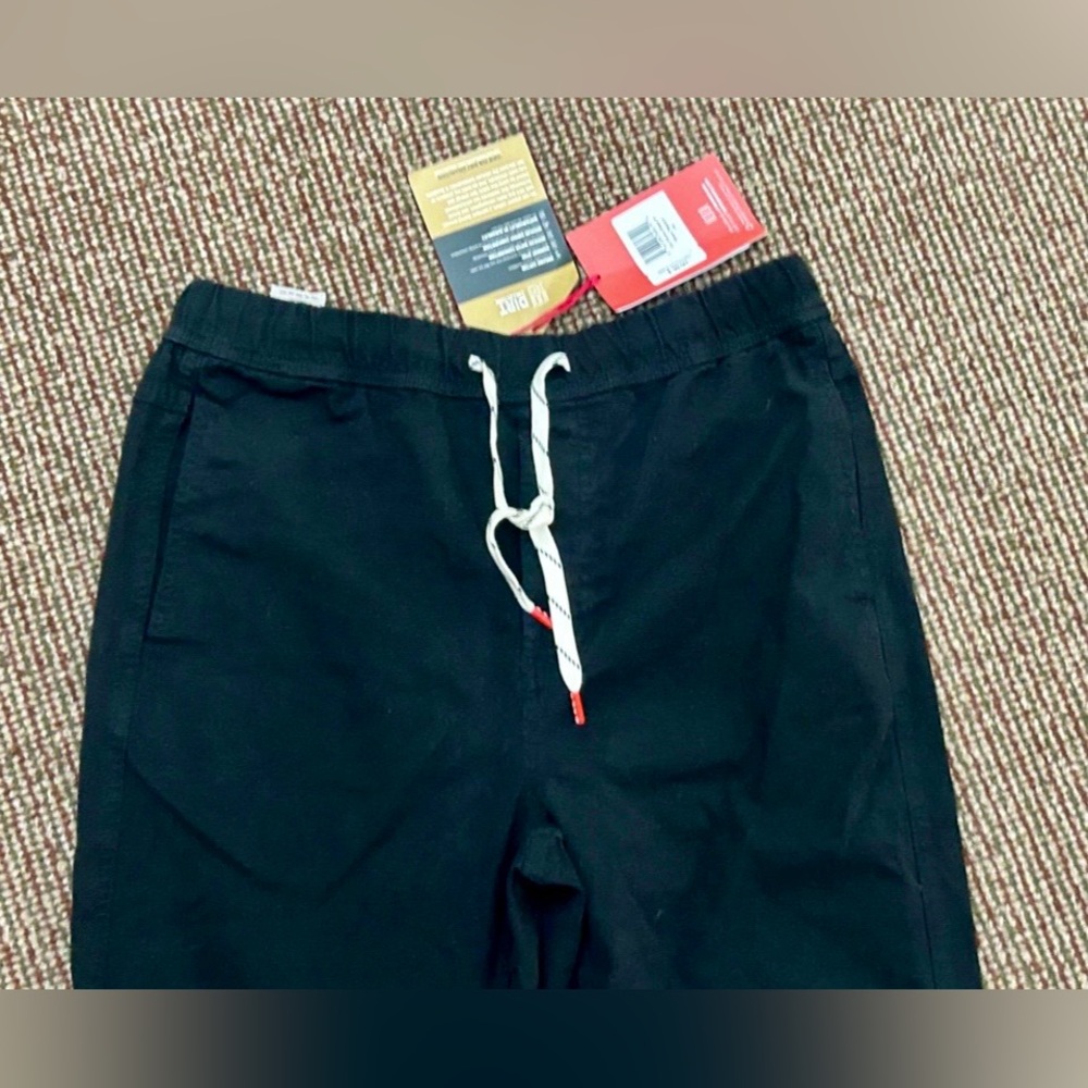 Men’s Medium Black Topo Designs Dirt Pants NWT